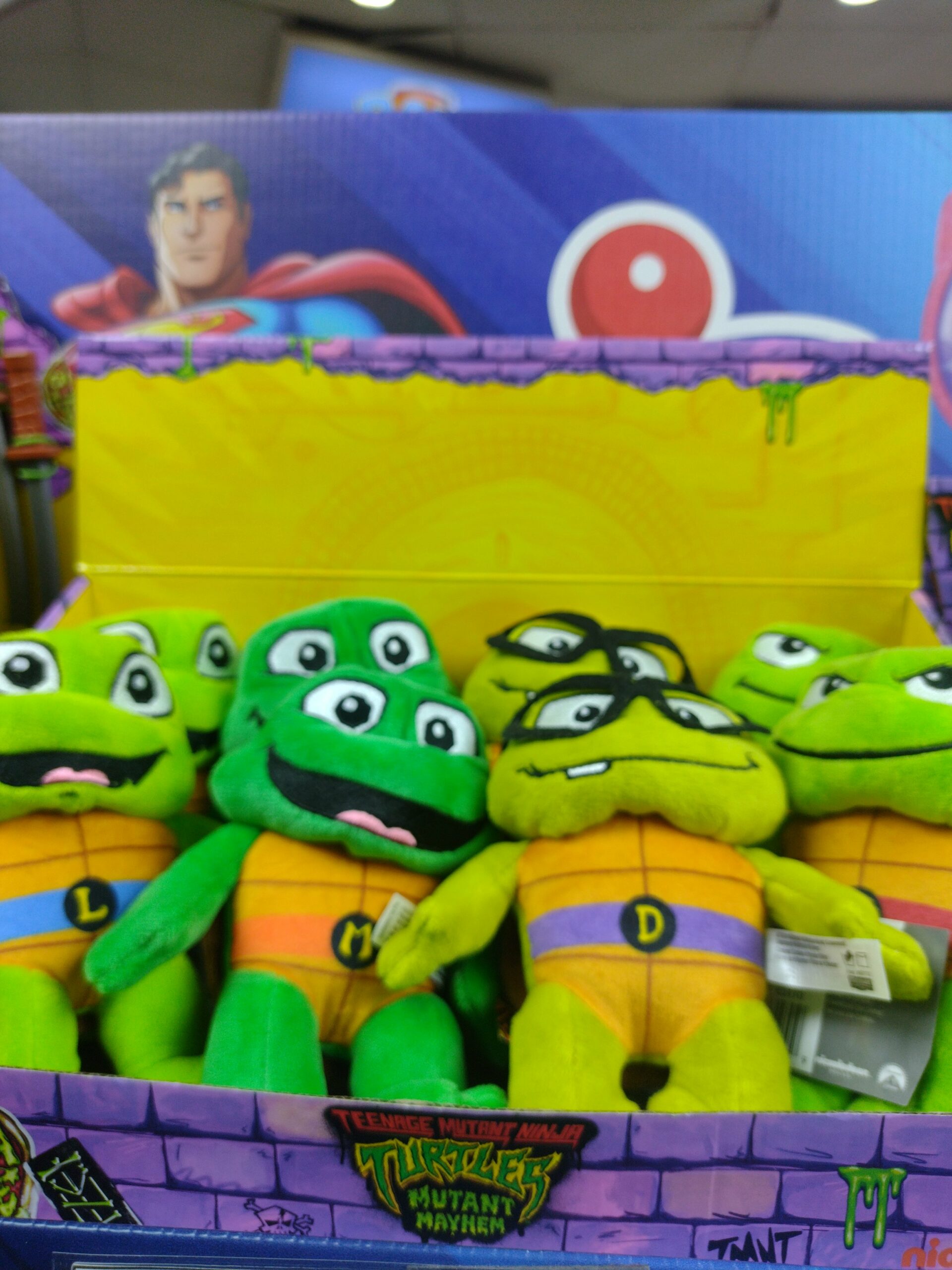 TMNT Peluches tortugas niños